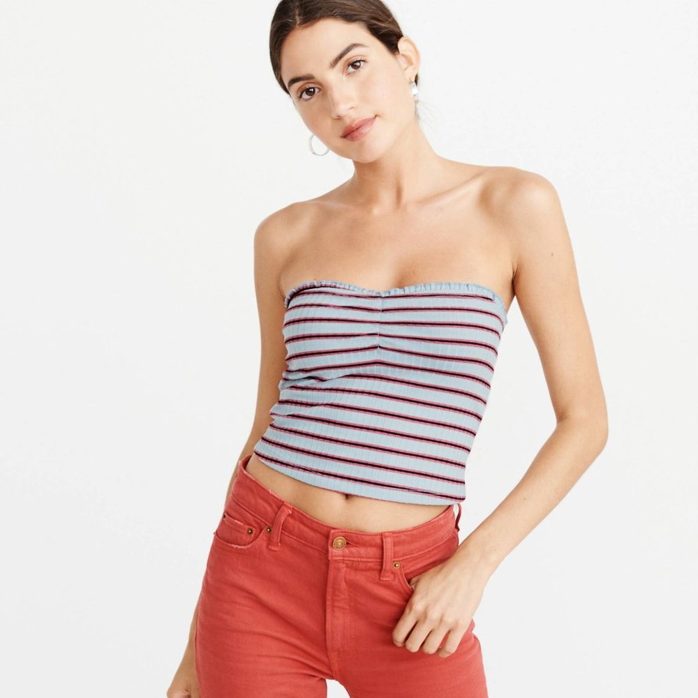 abercrombie & fitch slim tube top